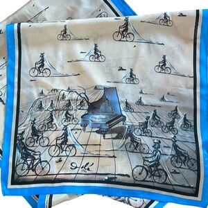 Salvadore Dali 1944 Silk SENTIMENTAL COLLOQUY Print Women’s Scarf 14” X 56”